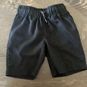 Black shorts, size 5